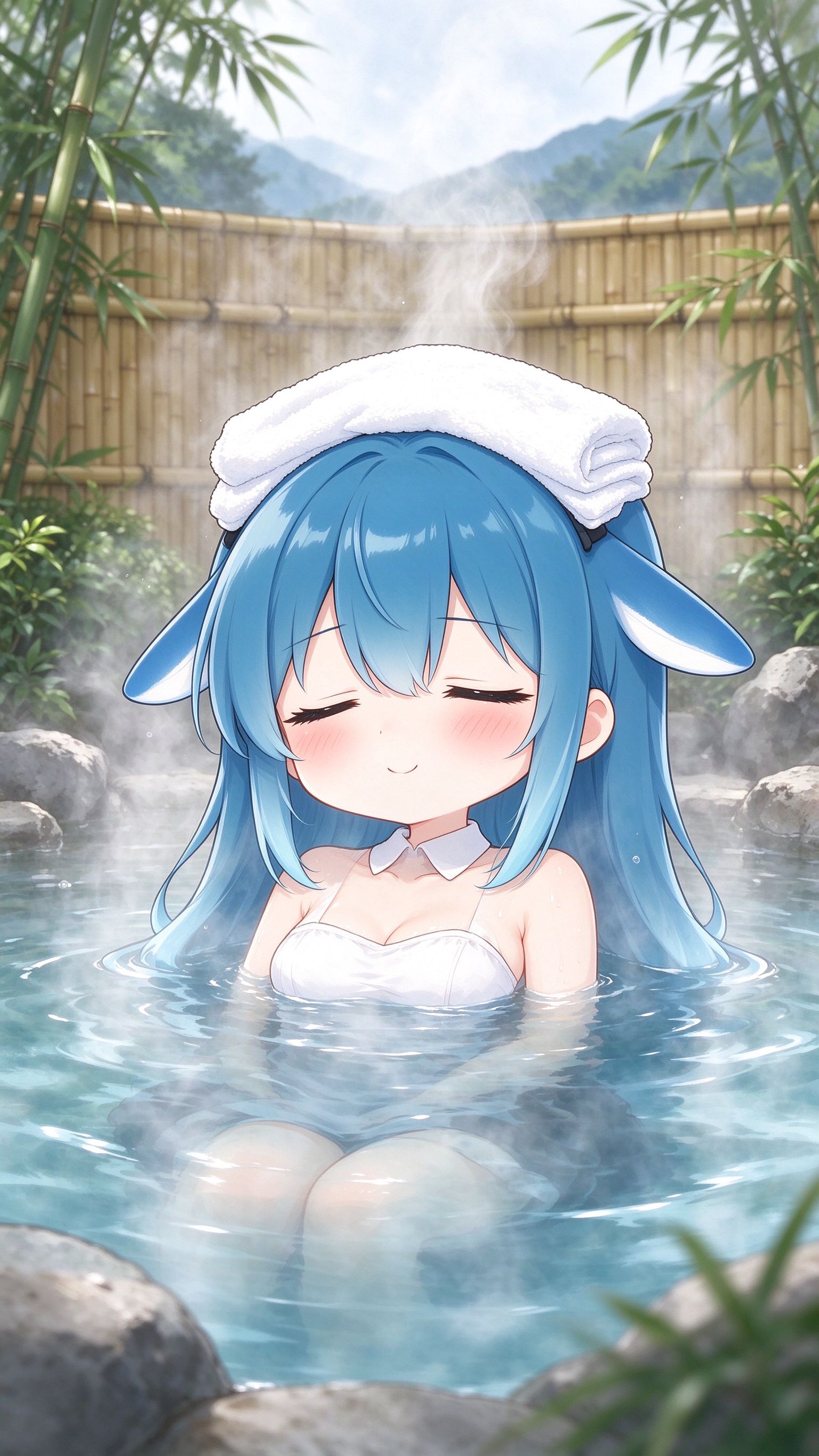 温泉泡汤放松
